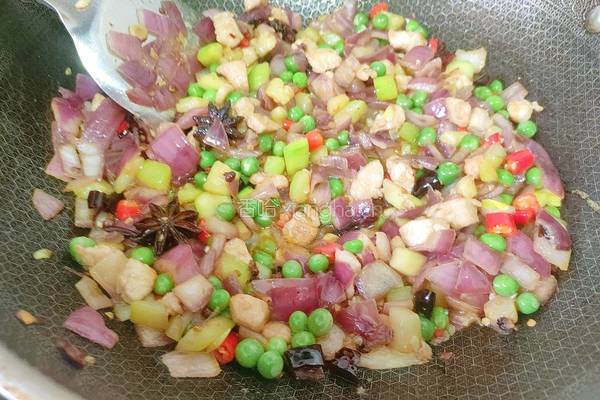 缤纷麻辣鸡丁的做法图解17