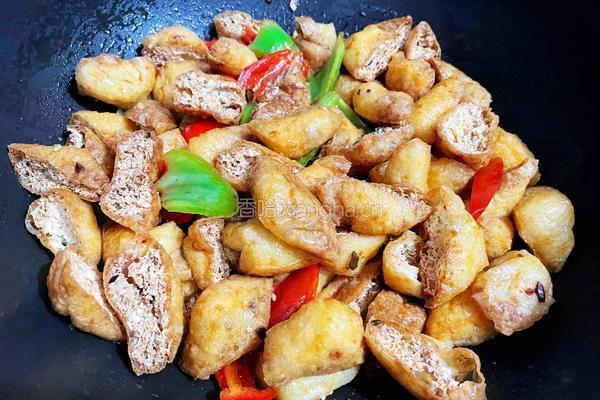 辣椒炒豆泡的做法图解8
