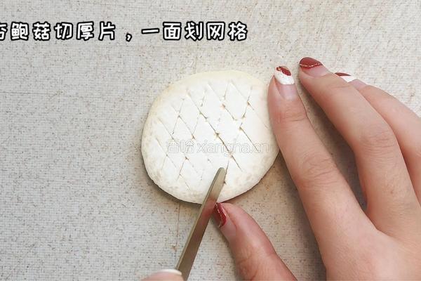 素烧杏鲍菇的做法图解1