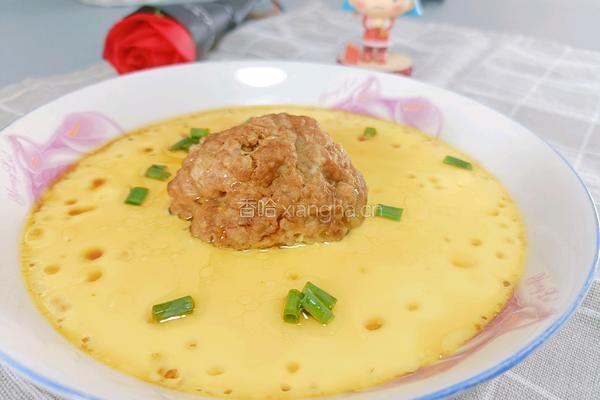 鸡蛋蒸肉饼的做法图解5