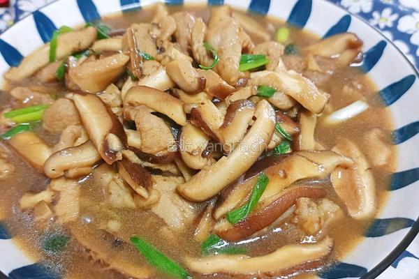 香菇炒肉的做法图解6