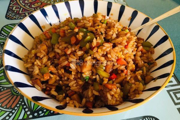 酱油炒饭的做法图解12