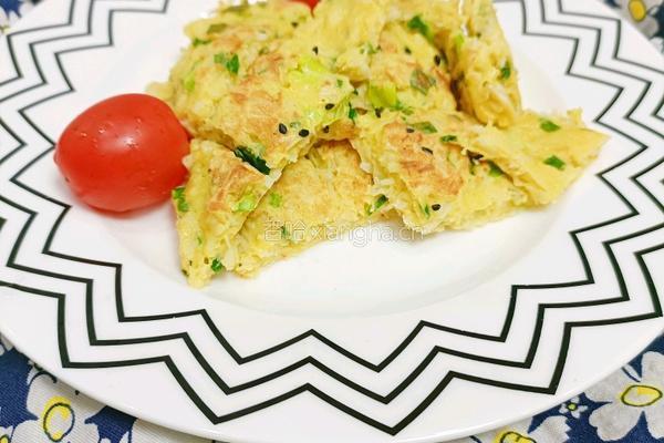 金针菇蛋饼的做法图解5
