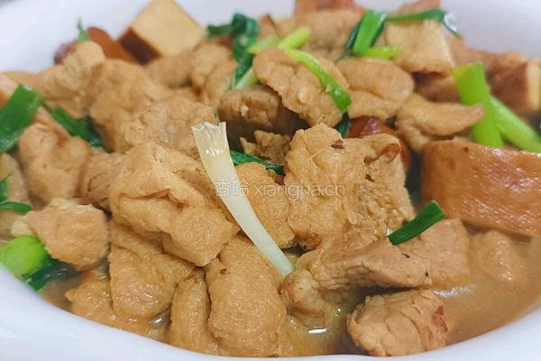 豆泡烧肉的做法图解5