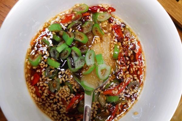 双椒蒜苔的做法图解6