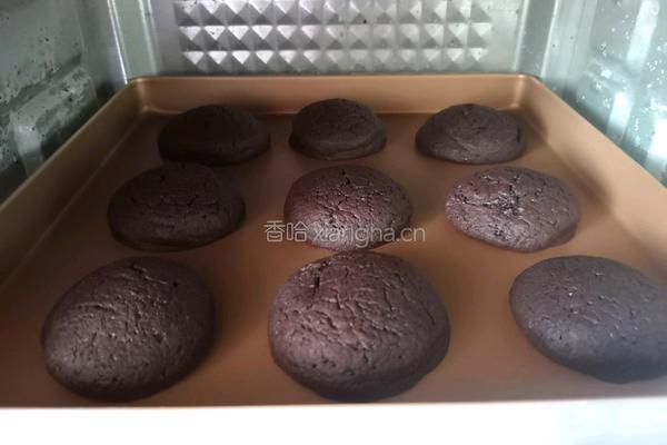 巧克力布朗尼曲奇的做法图解11