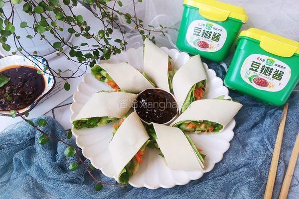 素卷三丝蘸酱菜的做法图解15