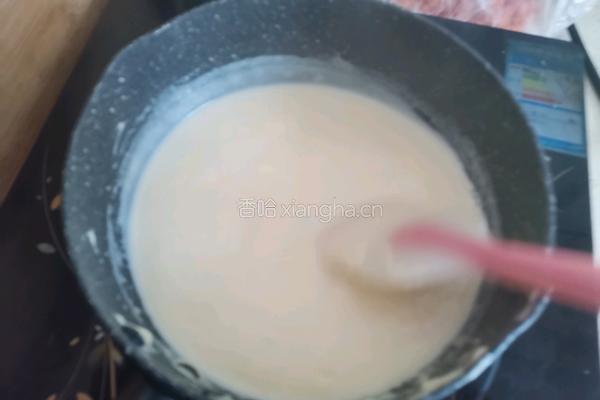 双色豆乳慕斯的做法图解4