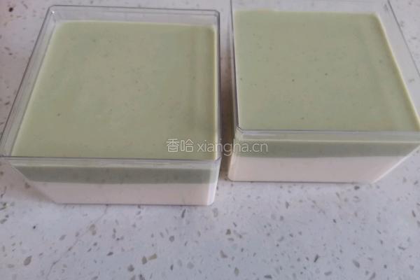 双色豆乳慕斯的做法图解12