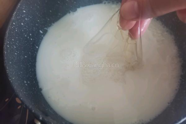 豆浆布丁的做法图解4