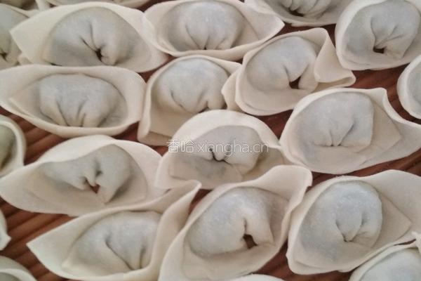 荠菜鸡蛋水饺的做法图解13