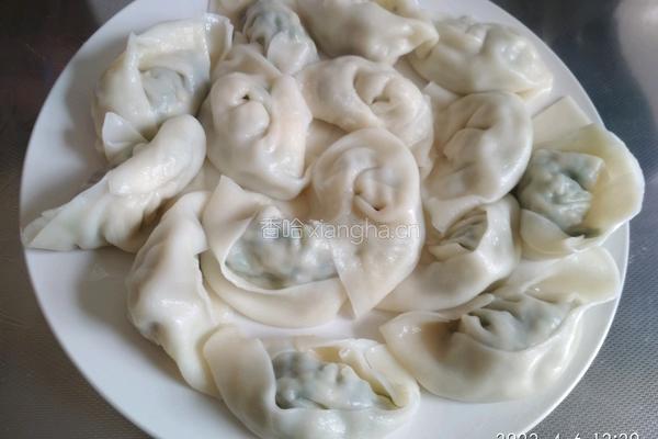 荠菜鸡蛋水饺的做法图解17