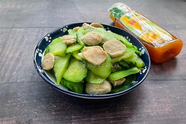 肉丸子片炒黄瓜的做法图解10