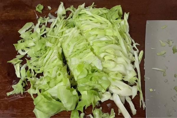 包菜瘦肉粥的做法图解2