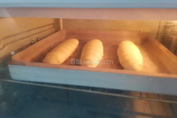 淡奶油毛毛虫面包的做法图解16