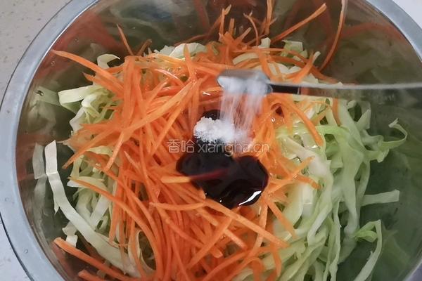 蔬菜鸡蛋饼的做法图解4