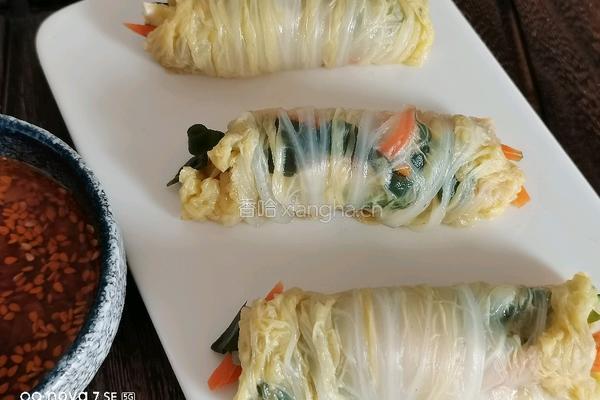 蔬菜卷的做法图解11
