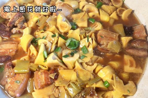 春笋烧五花肉的做法图解5