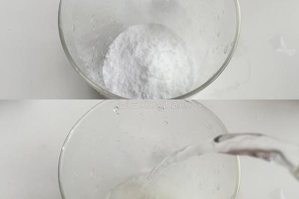 蓝莓蔓越莓冰粉的做法图解1