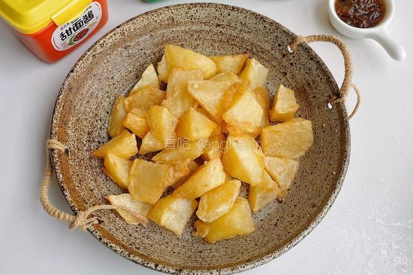 炸土豆块的做法图解9