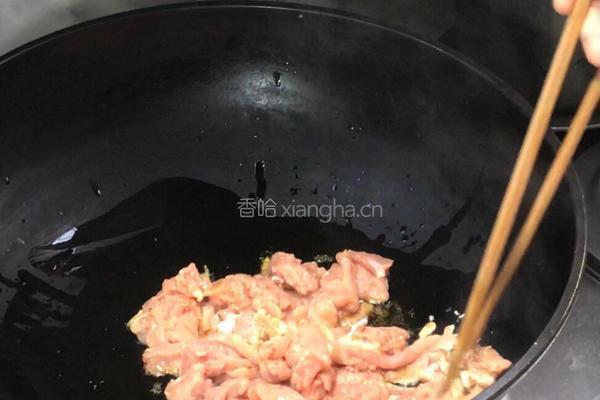 青椒土豆炒肉片的做法图解8