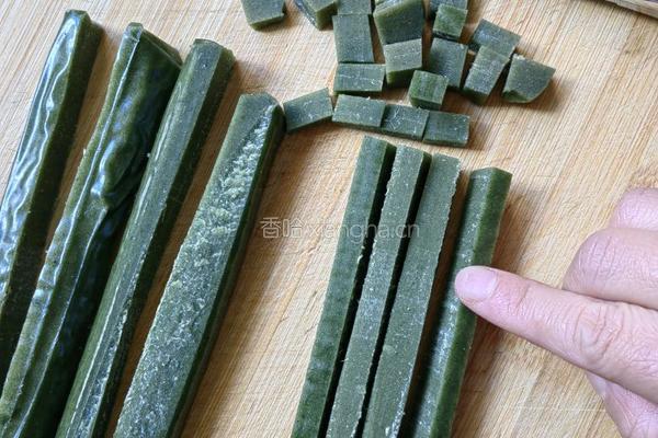 艾草年糕奶茶的做法图解3
