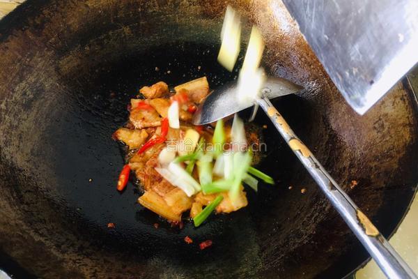 干锅莲花菜的做法图解5
