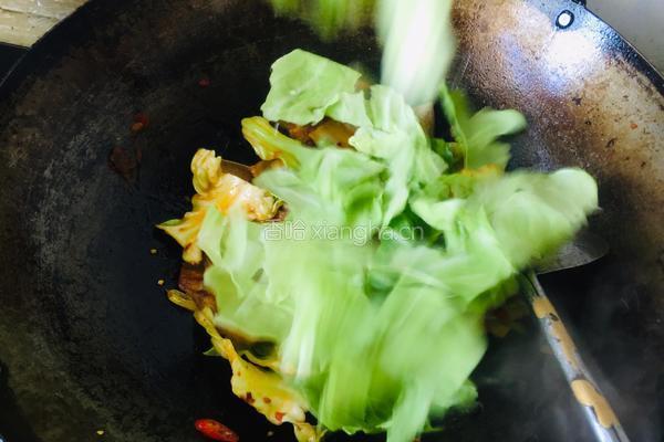 干锅莲花菜的做法图解7