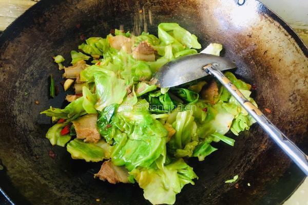 干锅莲花菜的做法图解9