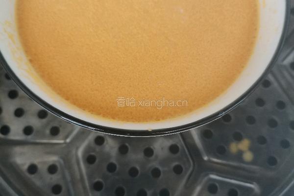 松茸胡萝卜蛋羹的做法图解6