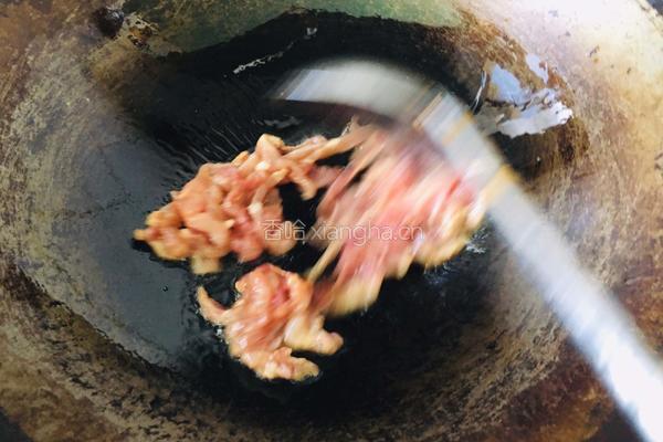苤蓝炒肉丝的做法图解3