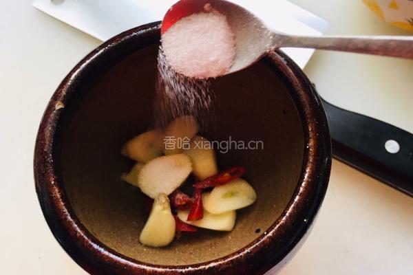 蒜香梅豆的做法图解6