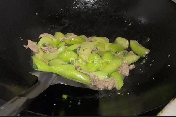 丝瓜炒肉片的做法图解9