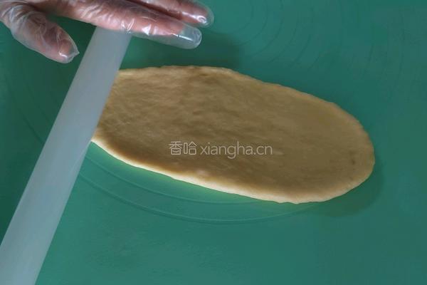 自制风味液种椰蓉排包的做法图解11