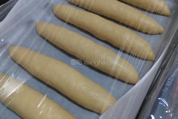 自制风味液种椰蓉排包的做法图解14