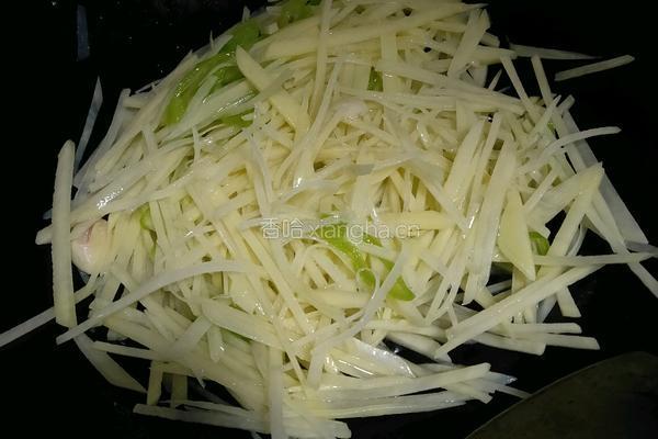 酸辣土豆丝的做法图解4