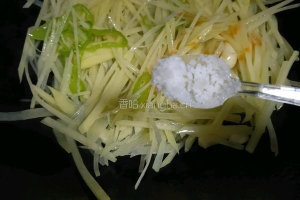 酸辣土豆丝的做法图解6