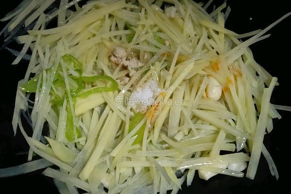 酸辣土豆丝的做法图解7