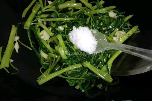 清炒空心菜的做法图解4