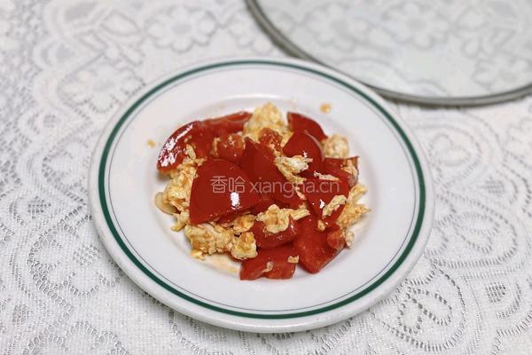 鸡蛋炒番茄的做法图解12