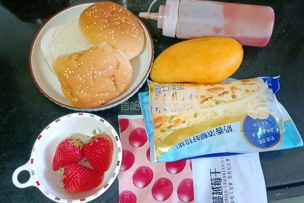 简易版水果披萨的做法图解1