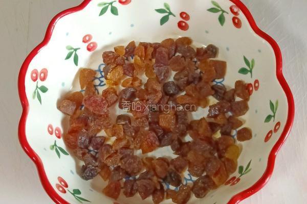 葡萄干小饼的做法图解2