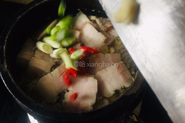 砂锅酸菜白肉的做法图解8