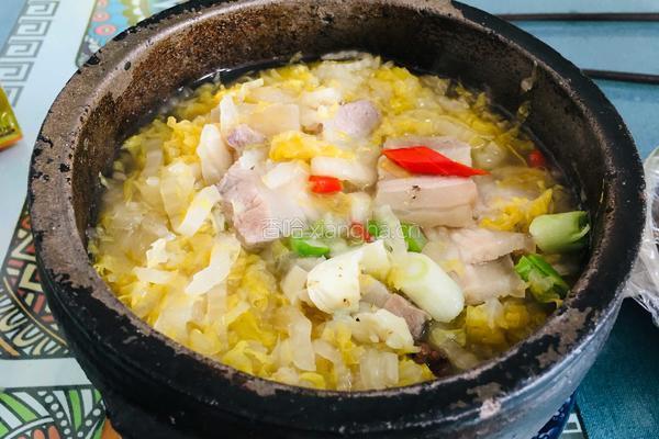 砂锅酸菜白肉的做法图解11
