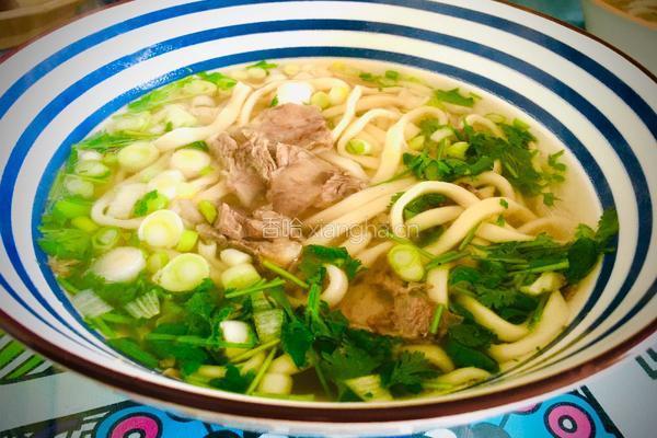 牛肉汤手工面的做法图解6