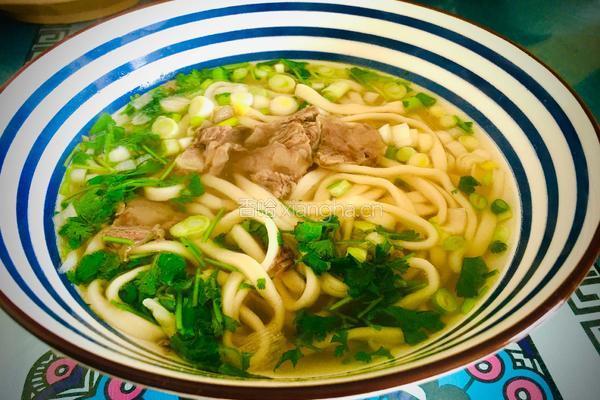 牛肉汤手工面的做法图解7