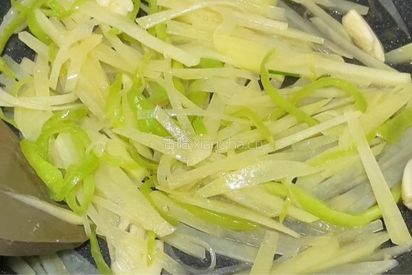 酸辣土豆丝的做法图解9
