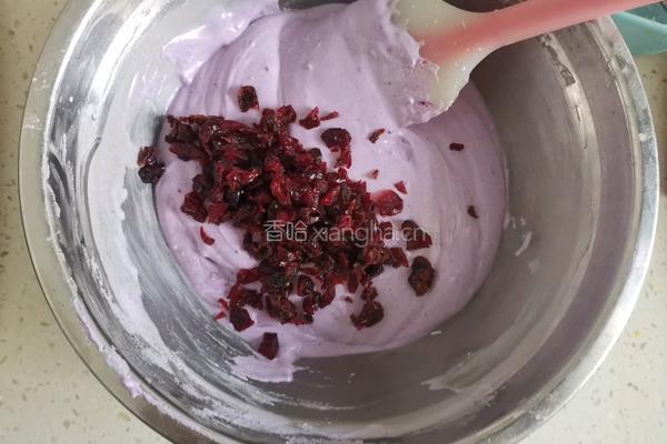 蔓越莓手指麻薯（浪漫紫色）的做法图解4