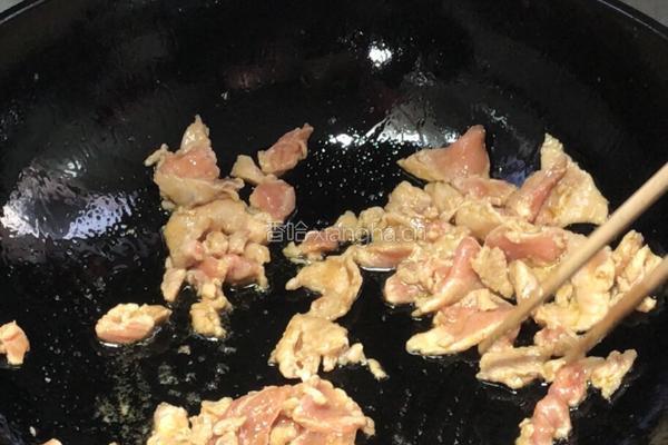 韭菜莴笋炒肉片的做法图解4
