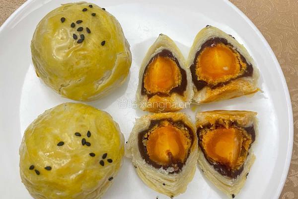蛋黄酥的做法图解13